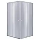 Душевая кабина Lidz Wawel SC90x90.SAT.LOW.GR, стекло тонированное 4 мм без поддона (LWASC9090SATLOWGR2)