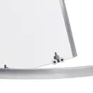 Набор Lidz душевая кабина Wieza SC90x90.SAT.HIGH.L, стекло Linie 4 мм + поддон с панелью Kupala (LWISC9090SATHIGHL2SET)