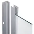 Набор Lidz душевая кабина Wieza SC90x90.SAT.HIGH.L, стекло Linie 4 мм + поддон с панелью Kupala (LWISC9090SATHIGHL2SET)