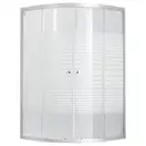 Душевая кабина Lidz Wieza SC90x90.SAT.LOW.L, стекло Linie 4 мм без поддона (LWISC9090SATLOWL2)