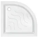 Набор Lidz душевая кабина Wieza SC90x90.SAT.LOW.L, стекло Linie 4 мм + поддон Kupala (LWISC9090SATLOWL2SET)