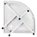 Душевая кабина Lidz Wieza SC90x90.SAT.MID.L, стекло Linie 4 мм (LWISC9090SATMIDL)