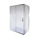 Mixxus HARD SC01 Душова кабіна 100x80, хром/прозоре (MI6911)