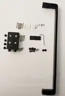 Душова кабіна без піддону Mixxus Premium BEVEL SC01-90x90x195-TR Black прозоре скло 6мм (MI6864)