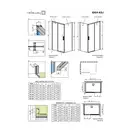 Radaway Idea S1 Боковая стенка 110 правая, хром (387053-01-01R)