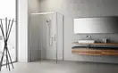Radaway Idea S1 120 Боковая стенка, хром/прозрачное (387054-01-01R)