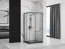 Душевая кабина REA PUNTO BLACK 80х100 (REA-K4806)