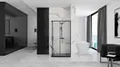 Душевая кабина REA PUNTO BLACK 80х100 (REA-K4806)