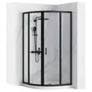 Душевая кабина REA LOOK BLACK 80х80 (REA-K7902)