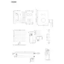 Душовий гарнітур прихованого монтажу Corsan CMZ066MBL BLACK + BOX чорний (646987)