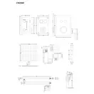 Душовий гарнітур прихованого монтажу Corsan CMZ068CH CHROM + BOX хром (647007)