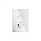 Душовий гарнітур прихованого монтажу Corsan CMZ069TCH CHROM + BOX хром з термостатом (647014)