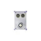 Душовий гарнітур прихованого монтажу Corsan CMZ069TCH CHROM + BOX хром з термостатом (647014)