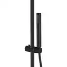 Душовий гарнітур Corsan LUGO BLACK MATT з виливом (CMN015)