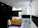 Душовий гарнітур Corsan LUGO CHROME з термостатом та виливом (CMN016)