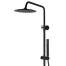 Душевой гарнитур Corsan LUGO BLACK MATT с изливом (CMN01MBLW)