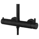Душовий гарнітур Corsan LUGO BLACK MATT (CMN022)