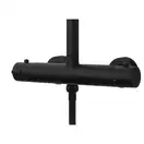 Душовий гарнітур Corsan LUGO BLACK MATT з термостатом (CMN023)