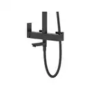 Душевой гарнитур Corsan ANGO BLACK MATT с изливом (CMN02MBLW)
