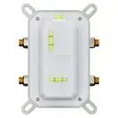 Душевая система с термостатом CORSAN ADOUR BLACK + BOX скрытого монтажа (Z01TBL)
