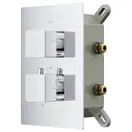 Душевая система с термостатом CORSAN ADOUR CHROMЕ + BOX скрытого монтажа (Z01TCH)