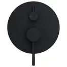 Душевая система CORSAN LUGO BLACK + BOX скрытого монтажа (Z03MBL)