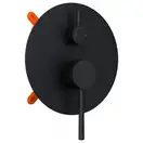 Душевая система CORSAN LUGO BLACK + BOX скрытого монтажа (Z03MBL)