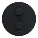 Душевая система с термостатом CORSAN LUGO BLACK + BOX скрытого монтажа (Z03TBL)