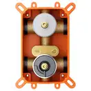 Душевая система с термостатом CORSAN LUGO CHROMЕ + BOX скрытого монтажа (Z03TCH)
