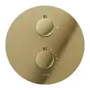 Душевая система с термостатом CORSAN LUGO GOLD + BOX скрытого монтажа (Z03TGL)