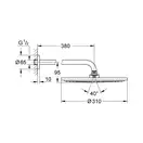 Душова система прихованого монтажу Grohe Grohtherm SmartControl (колір - холодний світанок)  SET-29119GL0