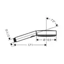 Hansgrohe Pulsify Showerpipe 260 Душова система, бронза (24220140)