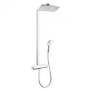 Душевая система с термостатом Hansgrohe Raindance E Showerpipe 360 1jet EcoSmart 9 л/мин (цвет - хром/белый) 27286400