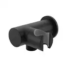 Душевая система KOHLMAN ROXIN 30 BLACK + BOX скрытого монтажа (QW210RBR30)