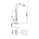 Душевой гарнитур KOHLMAN EXCELENT CHROM (QW276H)