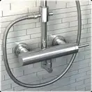 Душевой гарнитур KOHLMAN MAXIMA CHROME (QW276M)