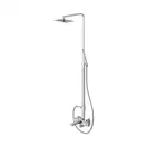 Душевой гарнитур KOHLMAN SAXO CHROME с изливом (QW277S)