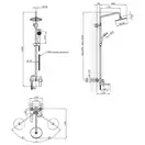 Душова система Kroner KRP Basis - C063 (Basis-C063)