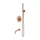 душова система прихованого монтажу Omnires Y brushed copper (SYSYW01CPB)