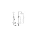 Omnires Y Душова система з термостатом, мідь (Y1244SUCP)