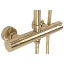 Душевой гарнитур REA PAROT BRUSHED GOLD с термостатом (REA-P2323)