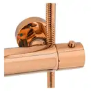 Душевой гарнитур REA LUNGO ROSE GOLD с термостатом и изливом (REA-P6606)