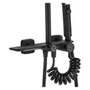 Душевой гарнитур REA HELIX BLACK с изливом (REA-P6618)