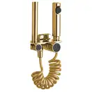 Душевой гарнитур REA HELIX GOLD с изливом (REA-P6619)