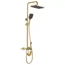 Душевой гарнитур REA HELIX GOLD с изливом (REA-P6619)