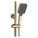 Душевой гарнитур REA HELIX BRUSHED GOLD с изливом (REA-P6621)