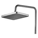 Душевой гарнитур REA HELIX NICKEL BRUSHED с изливом (REA-P6622)