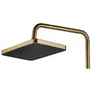 Душевой гарнитур REA ROB BRUSHED GOLD с термостатом и изливом (REA-P6623)