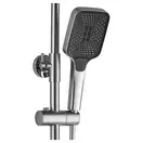 Душевой гарнитур REA ROB NIKIEL BRUSHED с термостатом и изливом (REA-P6624)