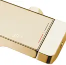 Душевой гарнитур REA ROB GOLD с термостатом и изливом (REA-P6625)